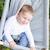 Balancelle Bébé 2 en 1 - ROBA - Taupe - Hamac Bébé - Jusqu'à 30 kg - 61 x 76 x 28 cm GRIS 4 - vertbaudet enfant 