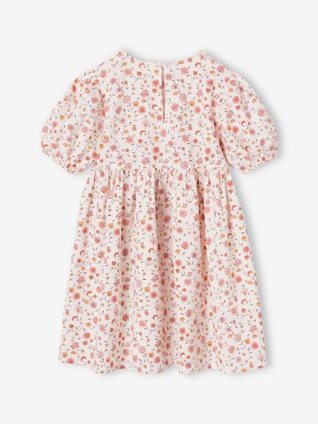 Robe en seersucker fille lilas+rose pâle 5 - vertbaudet enfant 