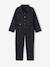 Combinaison style worker fille anthracite 2 - vertbaudet enfant 