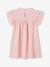 Robe en gaze de coton fille bleu grisé+écru+rose 11 - vertbaudet enfant 