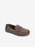 Mocassins croûte de cuir enfant taupe 1 - vertbaudet enfant 