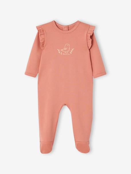 Lot de 2 dors-bien en interlock bébé vieux rose 3 - vertbaudet enfant 