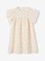 Robe en gaze de coton fille bleu grisé+écru+rose 6 - vertbaudet enfant 