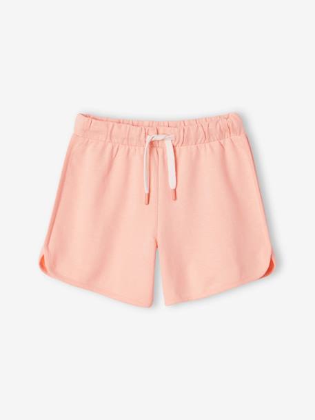 Short sport en molleton fille corail+marine+multicolore+vert d'eau 1 - vertbaudet enfant 