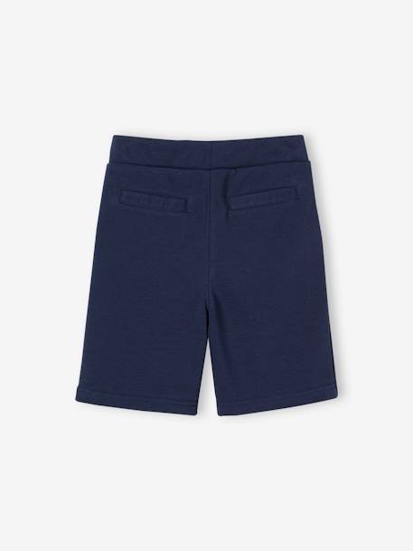 Bermuda sport en molleton garçon bleu+marine 8 - vertbaudet enfant 