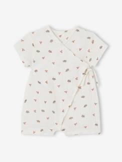 -Pyjashort en gaze de coton bébé personnalisable