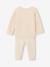 Ensemble en tricot pull et legging naissance bébé beige 2 - vertbaudet enfant 