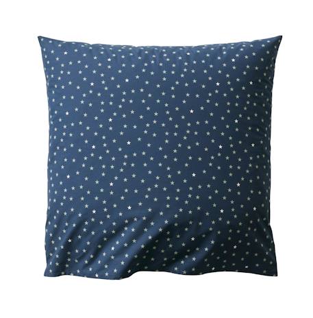 Parure housse de couette + taie d'oreiller essentiels enfant DREAM BIG kaki / étoiles marine 11 - vertbaudet enfant 