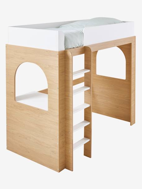 Lit mezzanine 3 en 1 bois 2 - vertbaudet enfant 