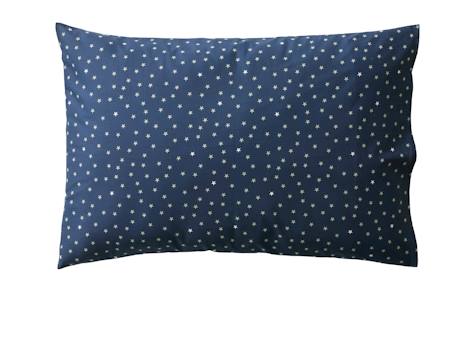 Parure housse de couette + taie d'oreiller essentiels enfant DREAM BIG kaki / étoiles marine 11 - vertbaudet enfant 