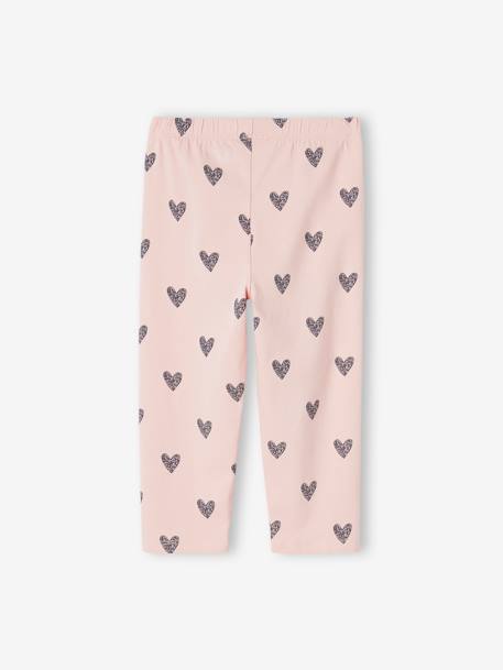 Lot de 2 leggings courts fille anthracite+jaune pastel 4 - vertbaudet enfant 