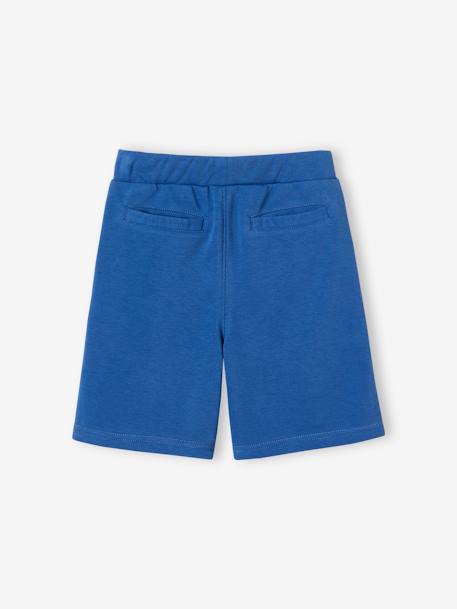 Bermuda sport en molleton garçon bleu+marine 4 - vertbaudet enfant 