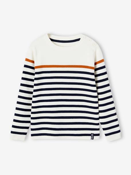 Pull marin garçon  - vertbaudet enfant