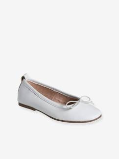 Chaussures-Ballerines en cuir fille