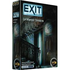 Jouet-Jeux de société-Jeux classiques et de réflexion-Iello - Exit : Le Manoir Sinistre