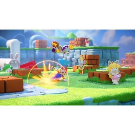 Mario + Lapins Crétins Kingdom Battle Édition Gold Jeu Switch BLANC 2 - vertbaudet enfant 