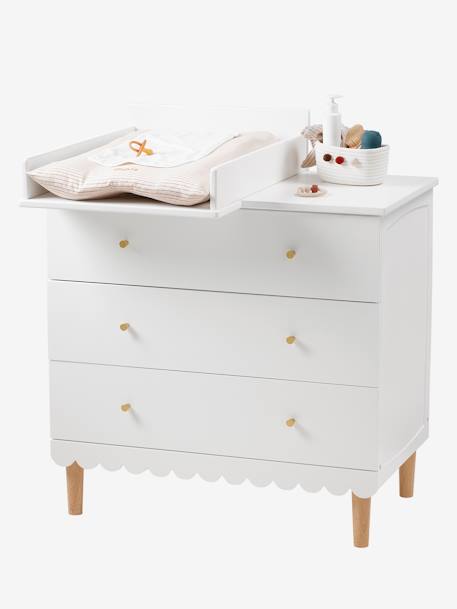 Commode LIGNE FESTON blanc 2 - vertbaudet enfant 