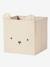 Lot de 2 bacs de rangement animaux gaze de coton lot blanc+lot jaune+lot rose 3 - vertbaudet enfant 