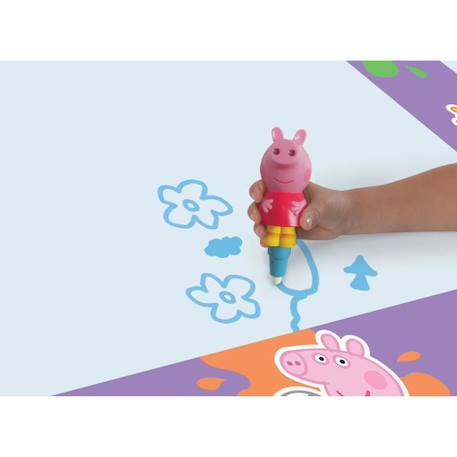 Tapis Aquadoodle Peppa Pig - Marque TOMY - Licence Peppa Pig - Pour Enfant Fille - Multicolore ROSE 2 - vertbaudet enfant 