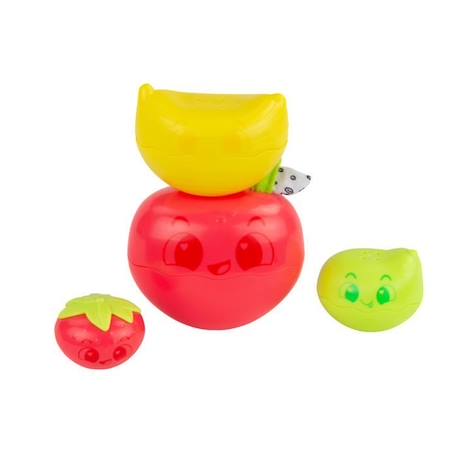 Jouet à empiler TOMY - Fruits à empiler - Adorable et stimulant pour les jeunes esprits en pleine croissance ! ROUGE 3 - vertbaudet enfant 