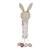 Hochet - Lapin - Rose et beige - Coton - Pour bébé BEIGE 2 - vertbaudet enfant 