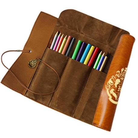 HARRY POTTER - Trousse à crayons rétro MARRON 2 - vertbaudet enfant 