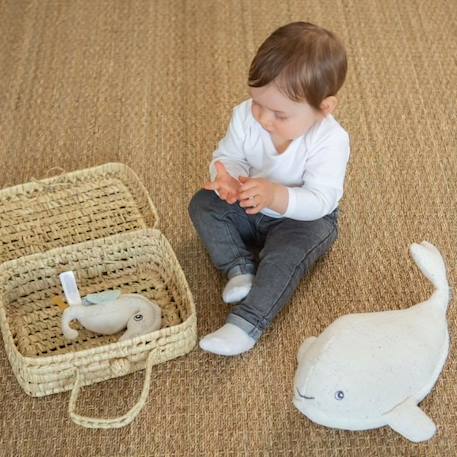 Peluche Baleine - 40 cm - Bébé BLANC 3 - vertbaudet enfant 