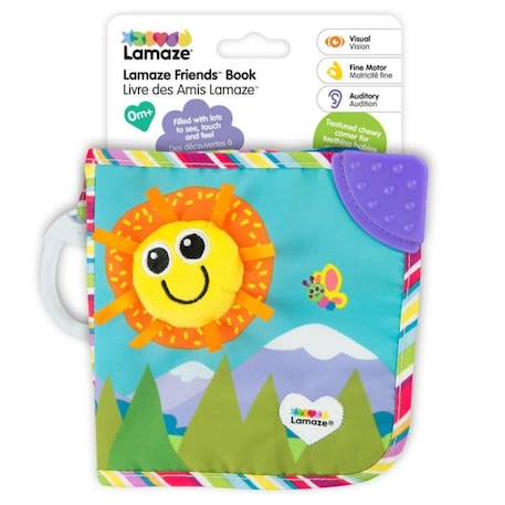 LAMAZE Livre - Mes Amis Lamaze BLEU 1 - vertbaudet enfant 