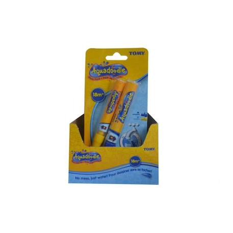 AQUADOODLE - TOMY - Pack 2 stylos à remplir - Pour dessiner sans se tâcher JAUNE 2 - vertbaudet enfant 