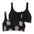 ATHENA Lot de 2 brassières Girl Mode by   Fille Noir FILLE NOIR 1 - vertbaudet enfant 