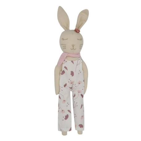 Poupée bébé - Lili la lapine - 25 cm - Rose - Fille - Naissance à 3 ans BLANC 1 - vertbaudet enfant 