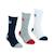 WILSON LOT DE 3 PAIRES DE CHAUSSETTES WILSON BLANC BLEU GRIS Bleu Garçon BLEU 2 - vertbaudet enfant 