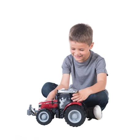 Tracteur radiocommandé Case Maxxum 150 - TOMY - Blanc - 3 ans et plus - Sons et lumières - Multidirectionnel BLANC 1 - vertbaudet enfant 