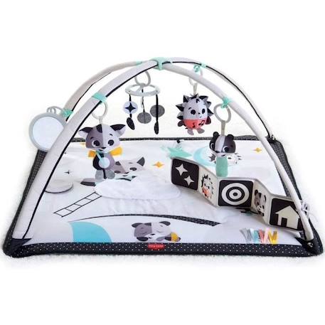 Tiny Love Gymini Tapis d'éveil Bébé Musical, Design, Collection Black & White, Dès la naissance, 0m +, 93 x 85 x 49 cm BLANC 1 - vertbaudet enfant 