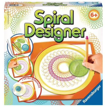 Accessoires dessin Spiral Designer Midi Classic - RAVENSBURGER JAUNE 3 - vertbaudet enfant 