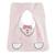 Bavoir Mistinguette - 100% coton - 1er âge - Rose ROSE 1 - vertbaudet enfant 