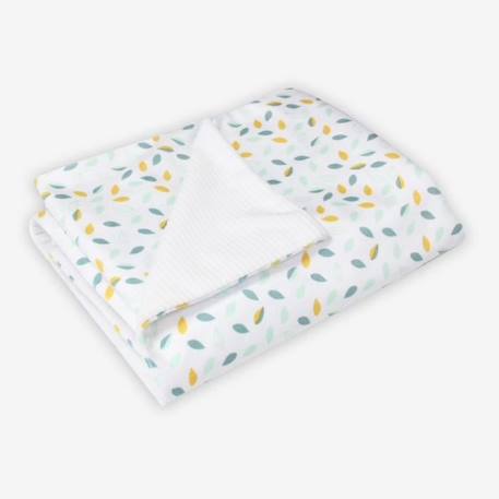 Couverture - Blanc - 75 x 100 cm - Velours - Pour bébé BLANC 1 - vertbaudet enfant 