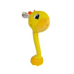 -Jouet musical - TOMY - Crazy Girafe - Peluche douce - 14 sons rigolos - Jaune - Mixte - 12 mois+