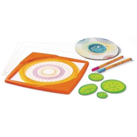 Accessoires dessin Spiral Designer Midi Classic - RAVENSBURGER JAUNE 4 - vertbaudet enfant 