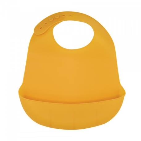 BAVOIR SILICONE MOUTARDE ORANGE 1 - vertbaudet enfant 