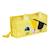 Trousse Chat Pirate - Draeger Paris - Grande - Jaune - Polyester recyclé - 19 x 6 x 13,5 cm JAUNE 2 - vertbaudet enfant 