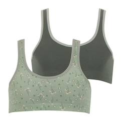 ATHENA Lot de 2 brassières fille Mode Girl by Vert FILLE  - vertbaudet enfant