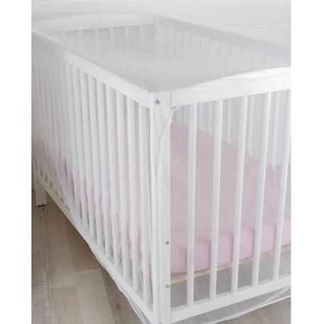 TROIS KILOS SEPT Moustiquaire lit - 60x120 cm BLANC 1 - vertbaudet enfant 