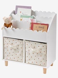 Meuble de rangement 2 cases + étagère-bibliothèque LIGNE FESTON  - vertbaudet enfant