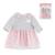 Robe Soir De Fête - Corolle - Vêtement pour grand poupon 36 cm - Mixte - Blanc - Multicolore BLANC 3 - vertbaudet enfant 