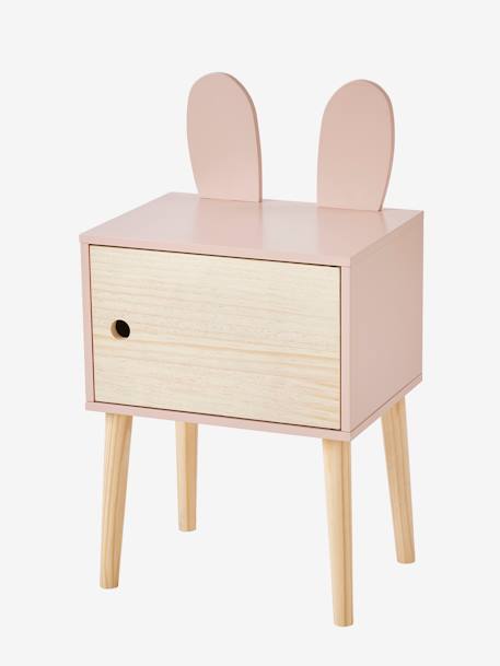 Table de chevet BUNNY rose 1 - vertbaudet enfant 