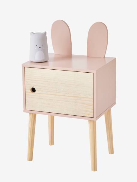 Table de chevet BUNNY rose 2 - vertbaudet enfant 