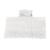 Matelas à  langer nomade en coton Bio blanc BLANC 3 - vertbaudet enfant 