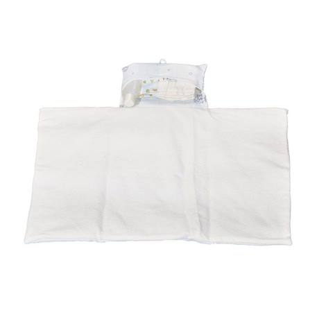 Matelas à langer nomade en coton Bio blanc BLANC 3 - vertbaudet enfant 