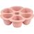 BEABA Multiportions en silicone de qualité premium, résistance thermique, couvercle hermétique, Fabriqué en Italie, 6x90 ml rose ROSE 1 - vertbaudet enfant 